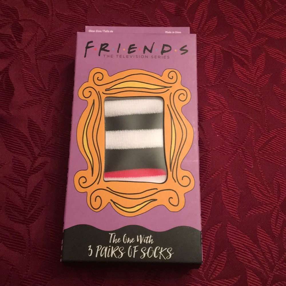 Friends Three Pack of Socks